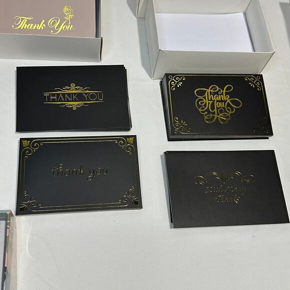 Huge Mixed Lot of Blank THANK YOU Cards - Picture 3 of 7